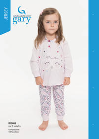 PIGIAMA NEONATA M/L R10006 Tellini S.r.l. Ingrosso Abbigliamento